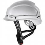 Uvex Pheos Alpine White Vented Wheel-Ratchet Climbing and Safety Helmet ARC51036