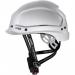 Uvex Pheos Alpine White Vented Wheel-Ratchet Climbing and Safety Helmet ARC51036