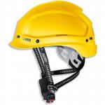 Uvex Pheos Alpine Yellow Vented Wheel-Ratchet Climbing and Safety Helmet ARC51037