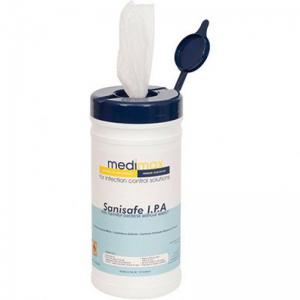 Sanisafe 70 Percent IPA Wet Wipes Pack of 100 ARC53268