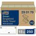 Tork Advanced H3 Green Single-Fold Paper Towel Pack (Pack of 15) ARC54480