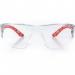 Riley Stream Red Clear-Lens Safety Glasses ARC75318