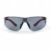 Riley Stream Red Grey-Lens Safety Glasses ARC75321
