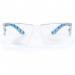 Riley Stream Blue Clear-Lens Safety Glasses ARC75550