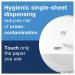 Tork SmartOne Elevation T8 White Toilet Roll Dispenser ARC82251