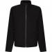 Regatta Honestly Made Mens Black Recycled Fleece Jacket L ARC82761