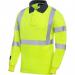 Progarm 5286 Mens Yellow Long-Sleeve Hi-Vis Arc-Polo Shirt M ARC88656