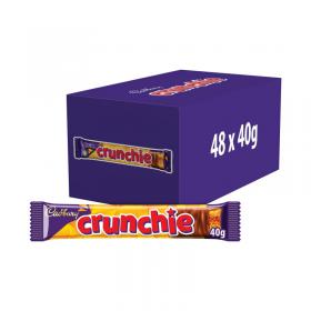 Cadbury Crunchie Milk Chocolate/Honeycomb Bar 40g (Pack of 48) 100140 ARN16074