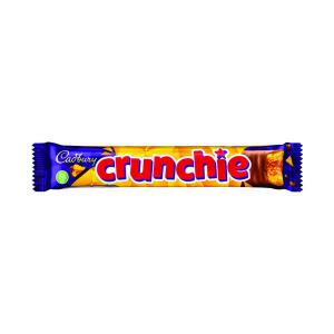 Image of Cadbury Crunchie Milk ChocolateHoneycomb Bar 40g Pack of 48 100140