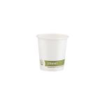 Planet 4oz Single Wall Plastic-Free Hot Cup (Pack of 50) PFHCSW04 AS30187