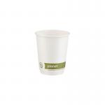 Planet 8oz Double Wall Plastic-Free Cups (Pack of 25) PFHCDW08 AS30549