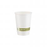 Planet 12oz Double Wall Plastic-Free Cups (Pack of 25) PFHCDW12 AS30551