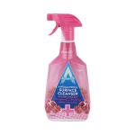 Astonish Antibacterial Surface Cleanser Pomegranite and Raspberry Pink 750ml (Pack of 12) C3420 AST21251
