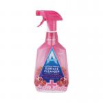 Astonish Antibacterial Surface Cleanser Pomegranate and Raspberry Pink 750ml (Pack of 12) C3420 AST21251