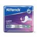 Attends Lady Sanitary Pads Size 6 Night (Pack of 30) 211939 ATN21192