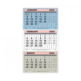 At-A-Glance 3 Monthly Calendar 2024 TML24 ATTML24