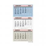 At-A-Glance 3 Monthly Calendar 2025 TML25 ATTML25