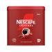 The photograph captures a sleek, red and white pack of Nestle Coffee Nescafe Original Coffee Granules, with the iconic Nescafe logo displayed prominently. The 750g pack is filled with premium quality coffee granules, promising a rich and satisfying cup every time.