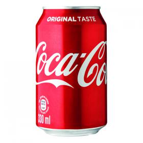 Coca-Cola Soft Drink 330ml Can (Pack of 24) 100219 AU00099