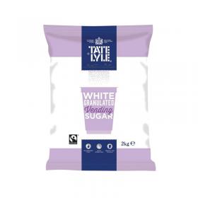 Tate and Lyle White Vending Sugar 2kg (Pack of 6) A00696PACK AU01323