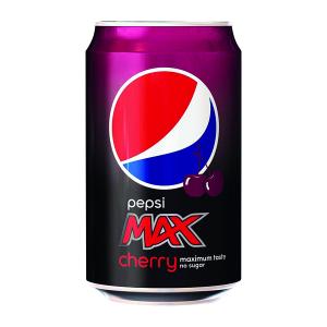 Pepsi Max Cherry Cans 330ml Pack of 24 402112 AU17025