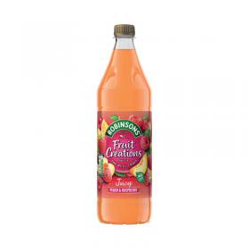 Robinsons Fruit Creations Peach and Raspberry 1L 0402121 AU24042