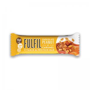 Fulfil Vitamin and Protein Bar Chocolate Peanut and Caramel 55g Pack