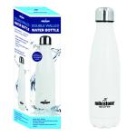 Stainless Steel Double Walled Drinking Bottle 500ml White 52110 AU52110