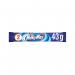 Mars Milky Way Nougat + Milk Chocolate Snack Bar 43g (Pack of 28) 122625 AU55050