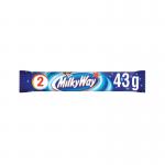 Mars Milky Way Nougat + Milk Chocolate Snack Bar 43g (Pack of 28) 122625 AU55050