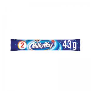 Mars Milky Way Nougat  Milk Chocolate Snack Bar 43g Pack of 28 122625