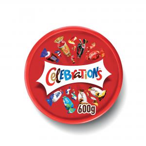 Image of Mars Celebrations Chocolate Tub 600g