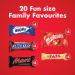 Mars Fun Size Family Favourites Milk Chocolate Bars Pack of 20 124809 AU55982
