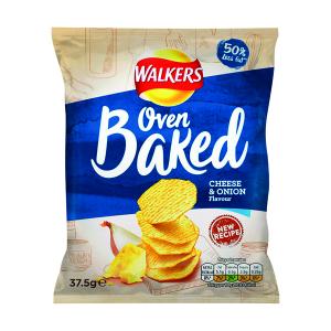Walkers Baked Cheese and Onion 37.5g 32 pack 101011 AU77480