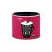 The photo features a large 1kg container of Clipper Organic Fairtrade Hot Chocolate. The packaging is bright and eye-catching, with the brand name clearly displayed. The rich, creamy hot chocolate is visible inside, tempting viewers with its deep, indulgent color. A steaming cup of the hot chocolate, alongside a few marshmallows, completes the inviting image.
