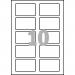 Avery Self Adhesive Name Badge 10 Per Sheet Wht (Pack of 200) L4785-20 AV00001