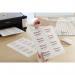 Avery Self Adhesive Name Badge 10 Per Sheet Wht (Pack of 200) L4785-20 AV00001