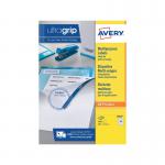 Avery Ultragrip Multipurpose Labels 38.1x21.2mm 65 Per Sheet White (Pack of 6500) 3666 AV00111