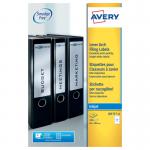 Avery Inkj L/Arch Filing Labels 4 Per Sheet Wht (Pack of 100) J8171-25 AV00205