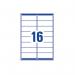 Avery Ultragrip Laser Labels 99.1x33.9mm White (Pack of 8000) L7162-500 AV00843