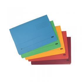 Elba Strongline Document Wallet Bright Manilla Foolscap Assorted (25 Pack) 100090138 AV03217