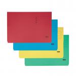 Elba Strongline Document Wallet Bright Manilla Foolscap Assorted (25 Pack) 100090138 AV03217