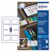 Avery Inkj Business Cards Dble-Sided Matte Wht (Pack of 200) C32015-25 AV10416
