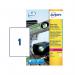 Avery Laser Label Heavy Duty 1 Per Sheet White (Pack of 20) L4775-20 AV10529