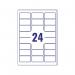 Avery Laser Label Heavy Duty 24 Per Sheet White (Pack of 480) L4773-20 AV10535