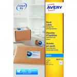 Avery Inkjet Parcel Labels 8 Per Sheet White (Pack of 200) J8165-25 AV10619