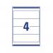 Avery Lever Arch Spine Label 200x60mm (Pack of 80) L7171A-20 AV10626