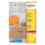 Avery Laser Parcel Label 1 Per Sheet Clear (Pack of 25) L7567-25 AV10627