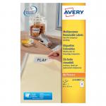 Avery Removable Labels 12 Per Sheet White (Pack of 300) L4743REV-25 AV10639