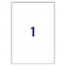 Avery Ultra Resistant Labels 210x297mm (Pack of 20) B4775-20 AV13561